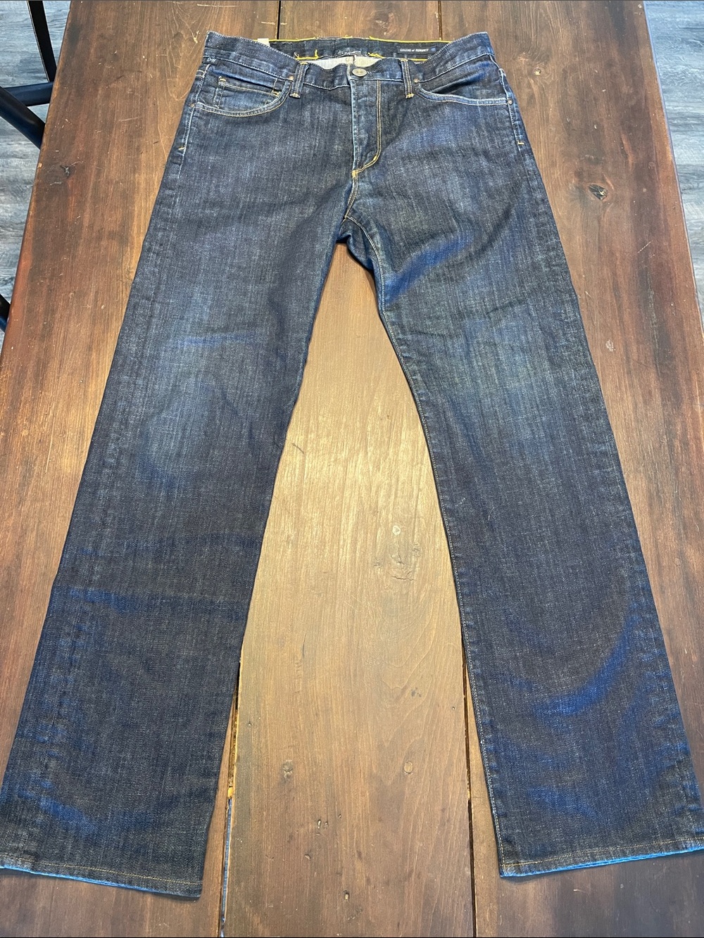 Citizens Of Humanity Men's Dark Wash Sid Straight Leg Jeans Size 32